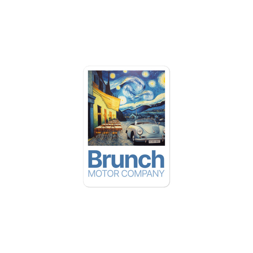 The Sticker - Starry Brunch in a Speedster