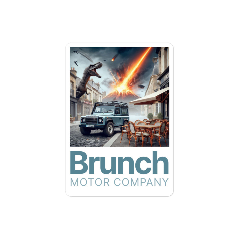 The Sticker - Volcano Dinosaur Comet Brunch