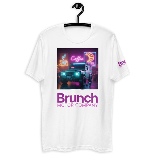 T-Shirt - Xenon Neon Coffee Brunch Club