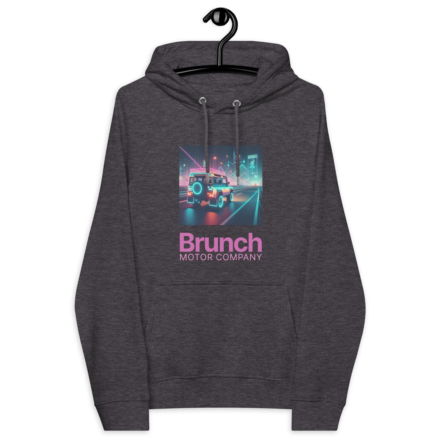 The Hoodie - Synthwave Neon Brunch Run